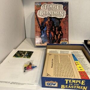 Temple of the Beastmen GDW Space 1889 rpg Box Set Game